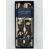 Bretelle a Y elastiche fantasia militare Camouflage 35mm