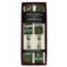 Bretelle a X elastiche Verdi con fantasia pescatore 35mm 4 clip