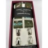 Bretelle a X elastiche Verdi con fantasia pescatore 35mm 4 clip