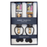 Bretelle elastiche con fantasia francobolli Famous Icons 35mm attacco 2 in 1